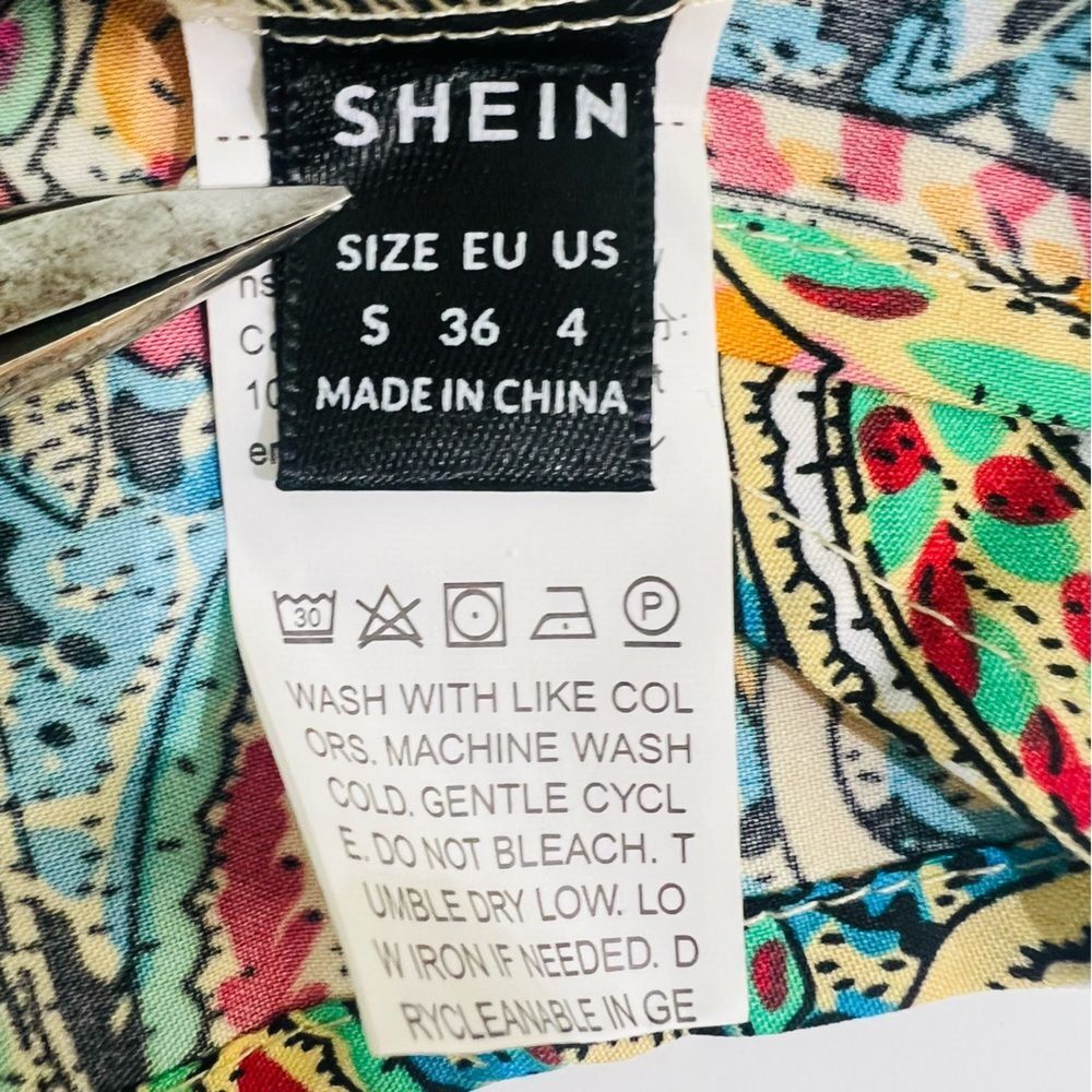 SHEIN Multicolor Paisley Maxi Skirt - Picture 7 of 10